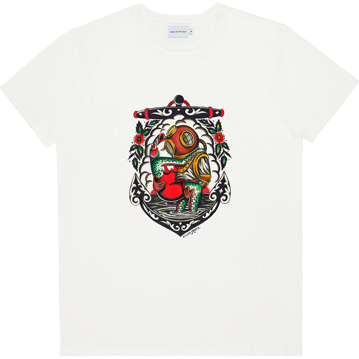 Lovers Natural T-Shirt BASK IN THE SUN