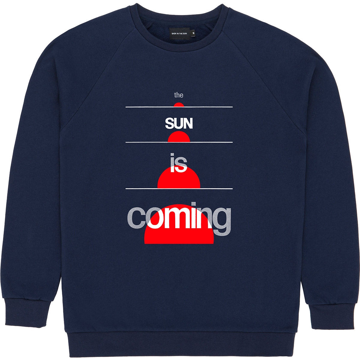 Sun Navy Sweat BASK IN THE SUN