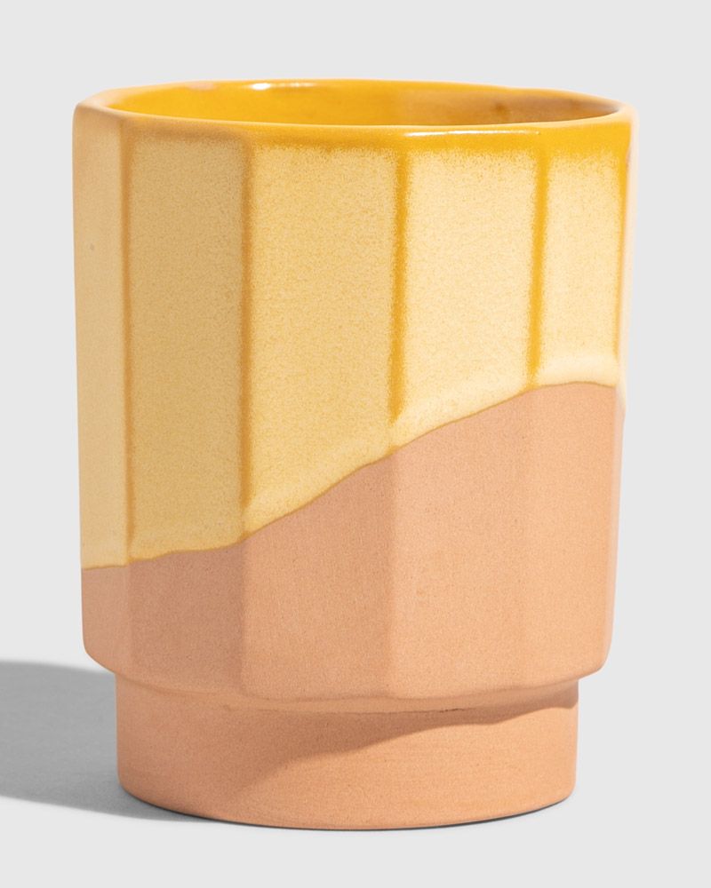 Stoneware Tumbler Honey 8oz UNITED BY BLUE