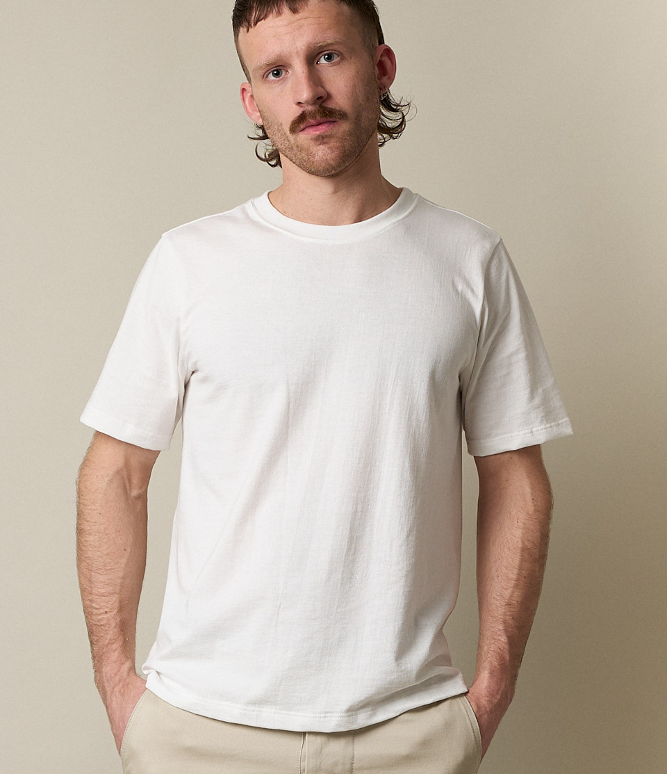 1940s T-Shirt Blanc Good Originals MERZ B.SCHWANEN