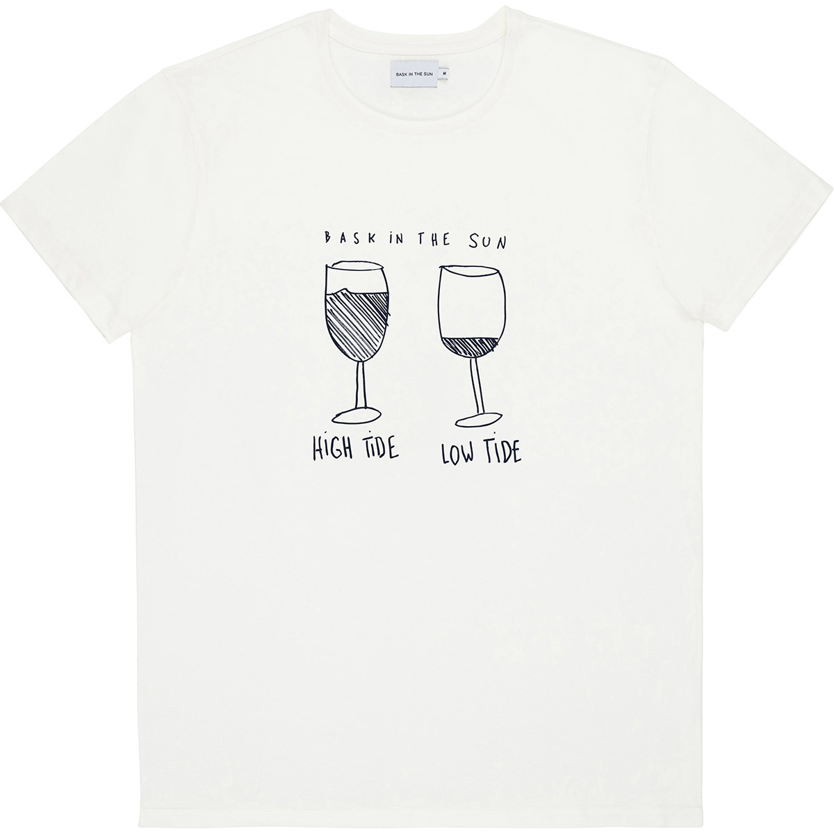 Maree Natural T-Shirt BASK IN THE SUN