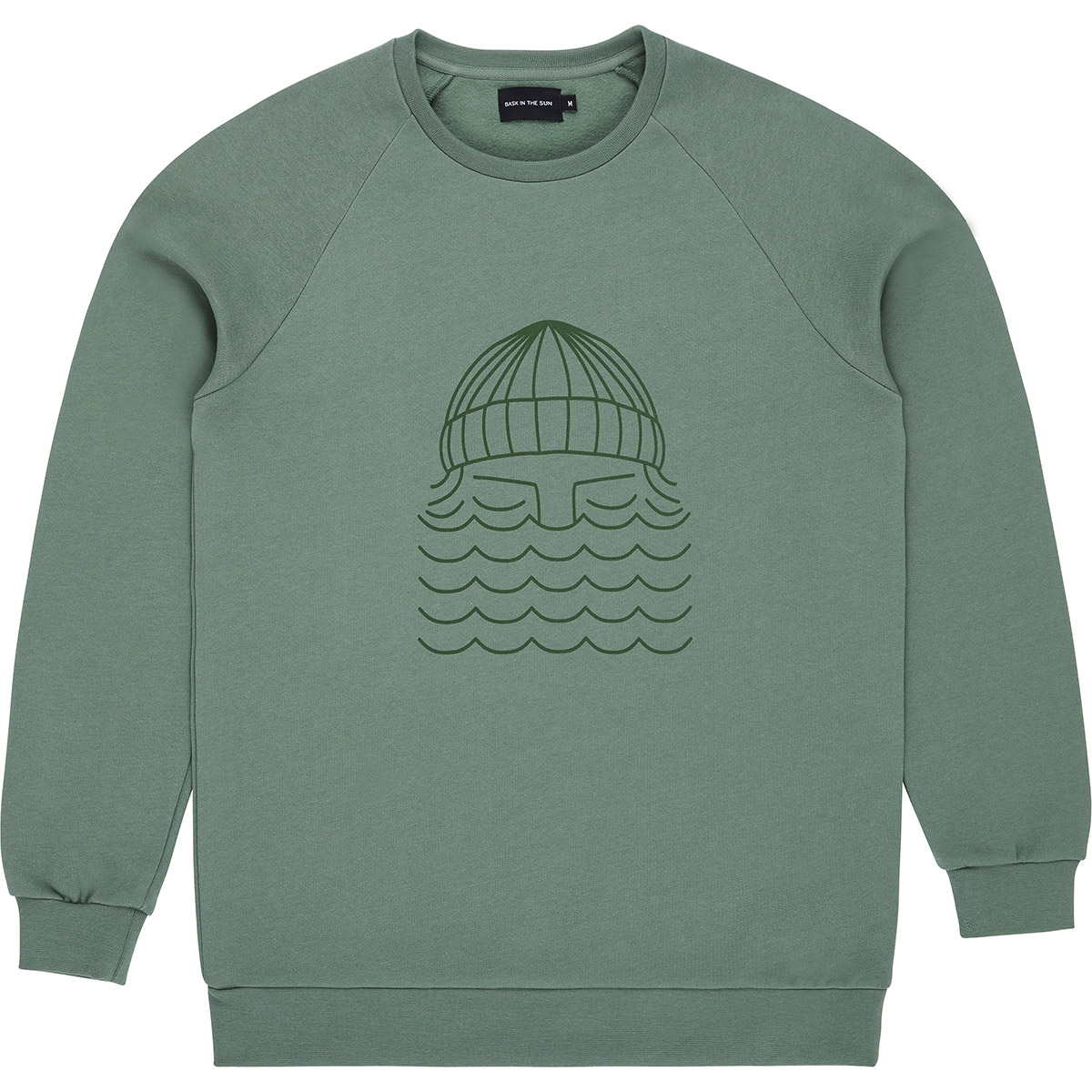 Sweatshirt Coton Biologique To The Sea BASK IN THE SUN