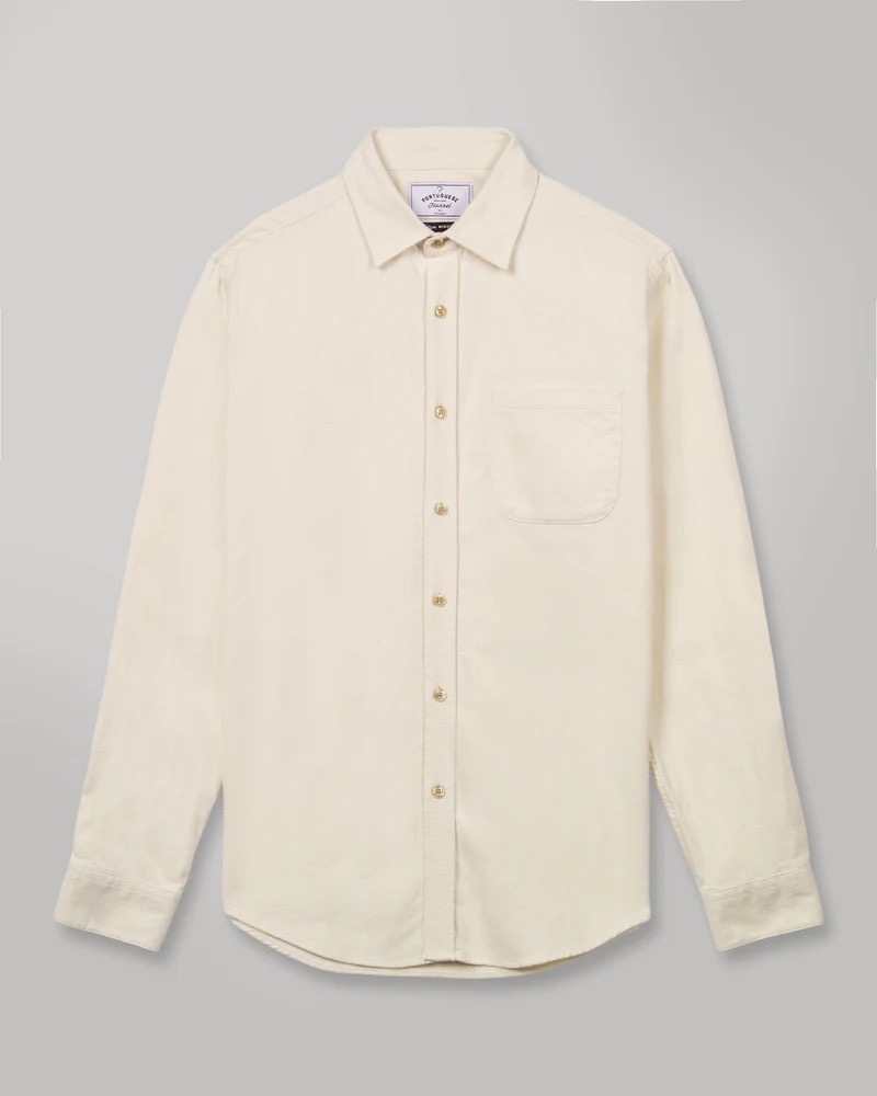 Chemise Teca Ecru PORTUGUESE FLANNEL