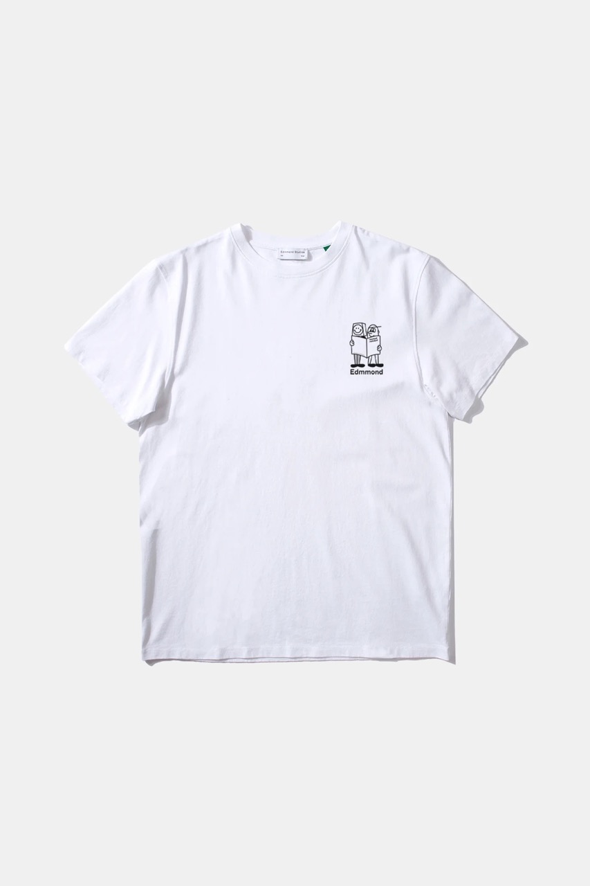T-Shirt Moore White EDMMOND STUDIOS