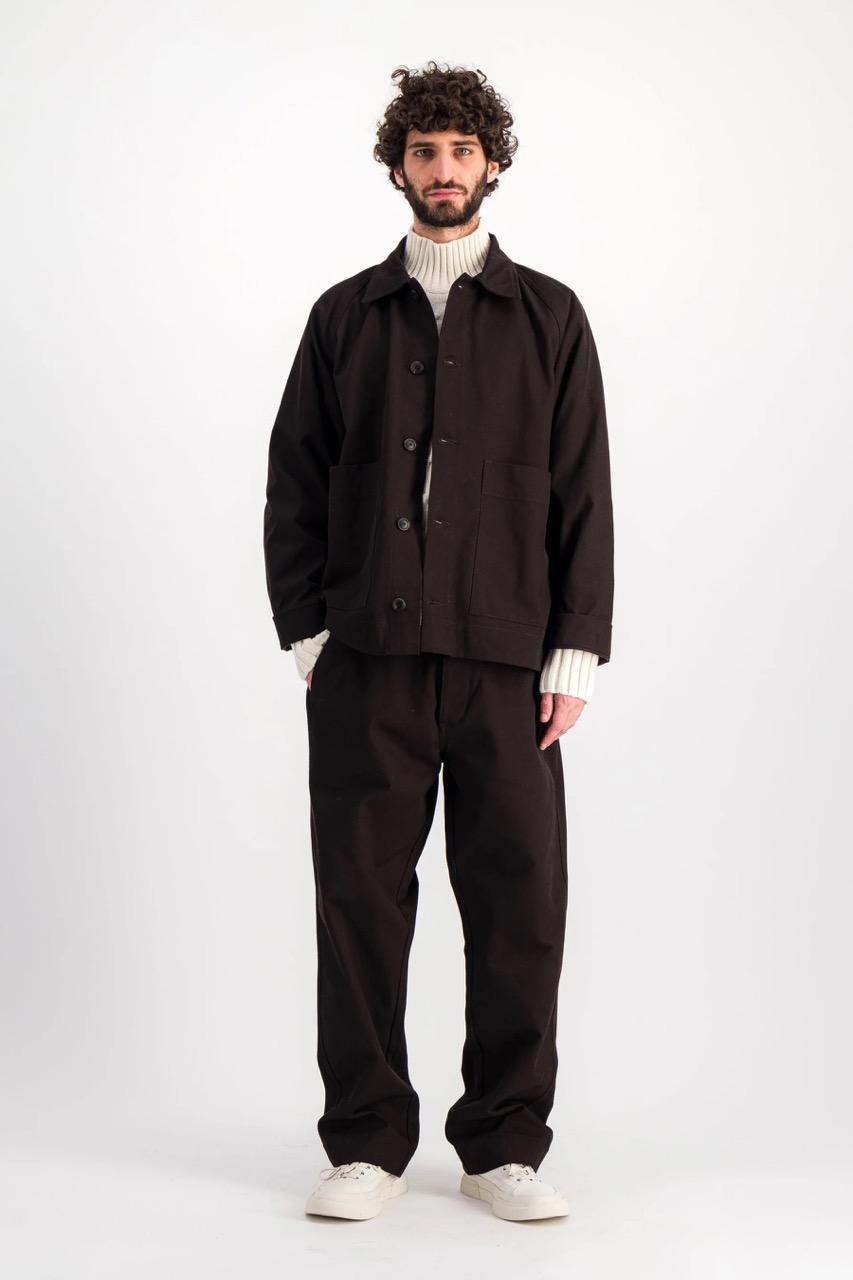 Veste Coach Twill Marron PARAGES