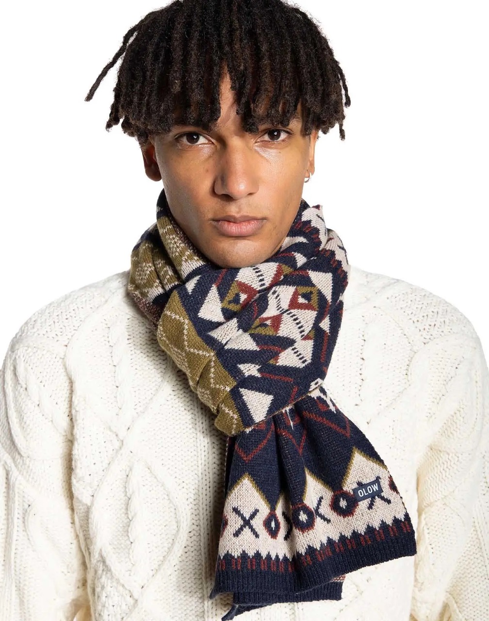 Echarpe Sherpa Multicolores OLOW