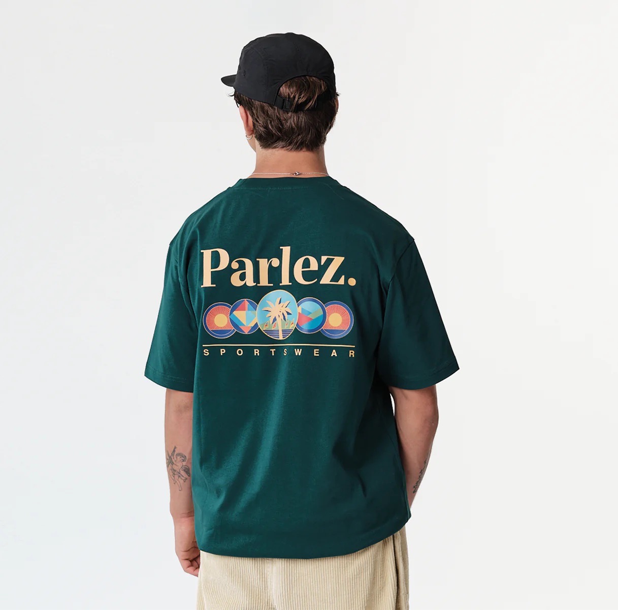 T-shirt Parlez Reefer Green