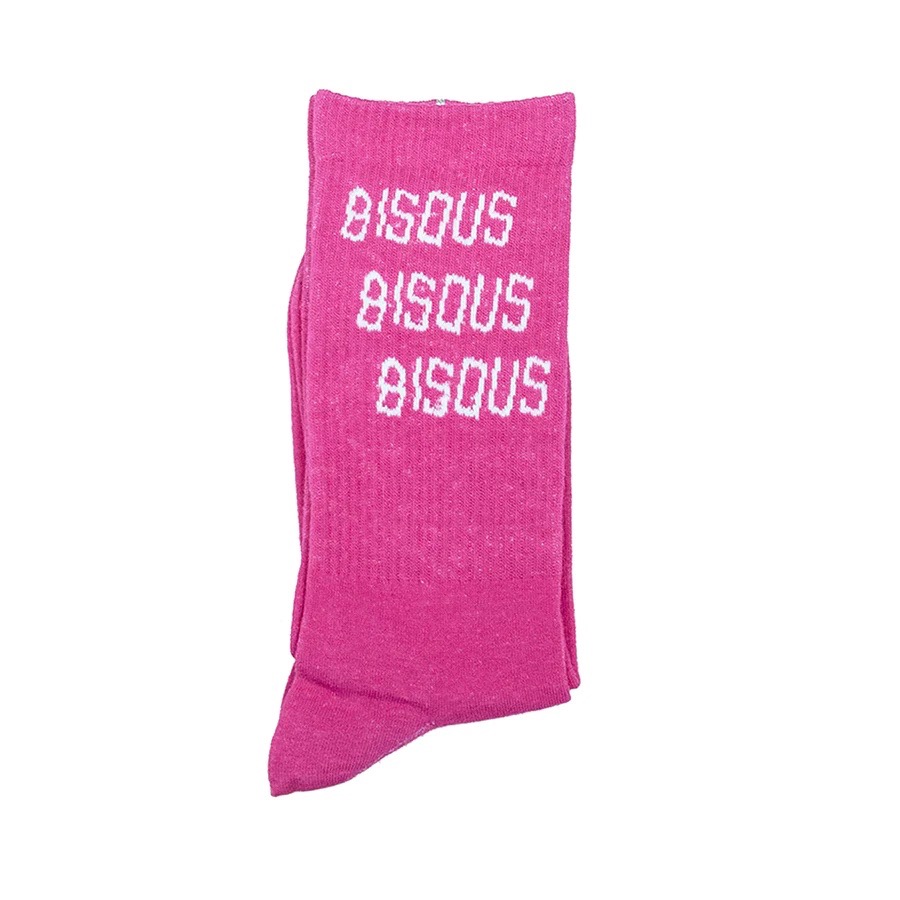 Chaussettes Bisous Skateboard Rose