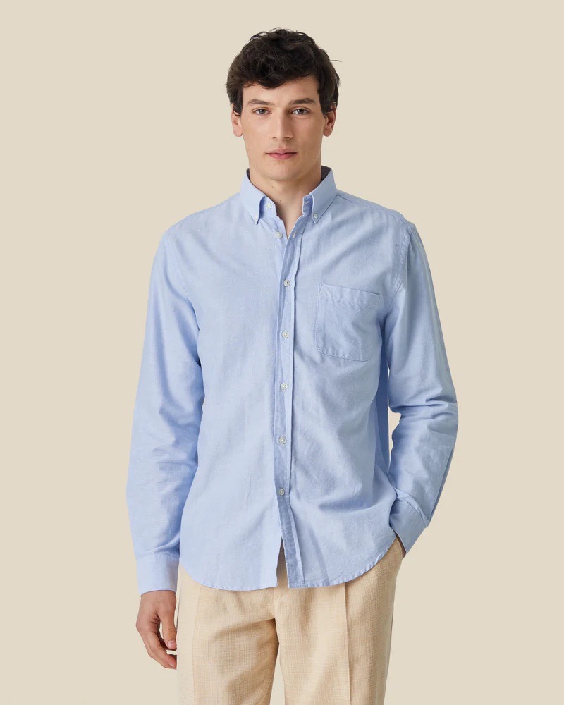 Chemise Long Sleeve Belavista Sky Portuguese Flannel