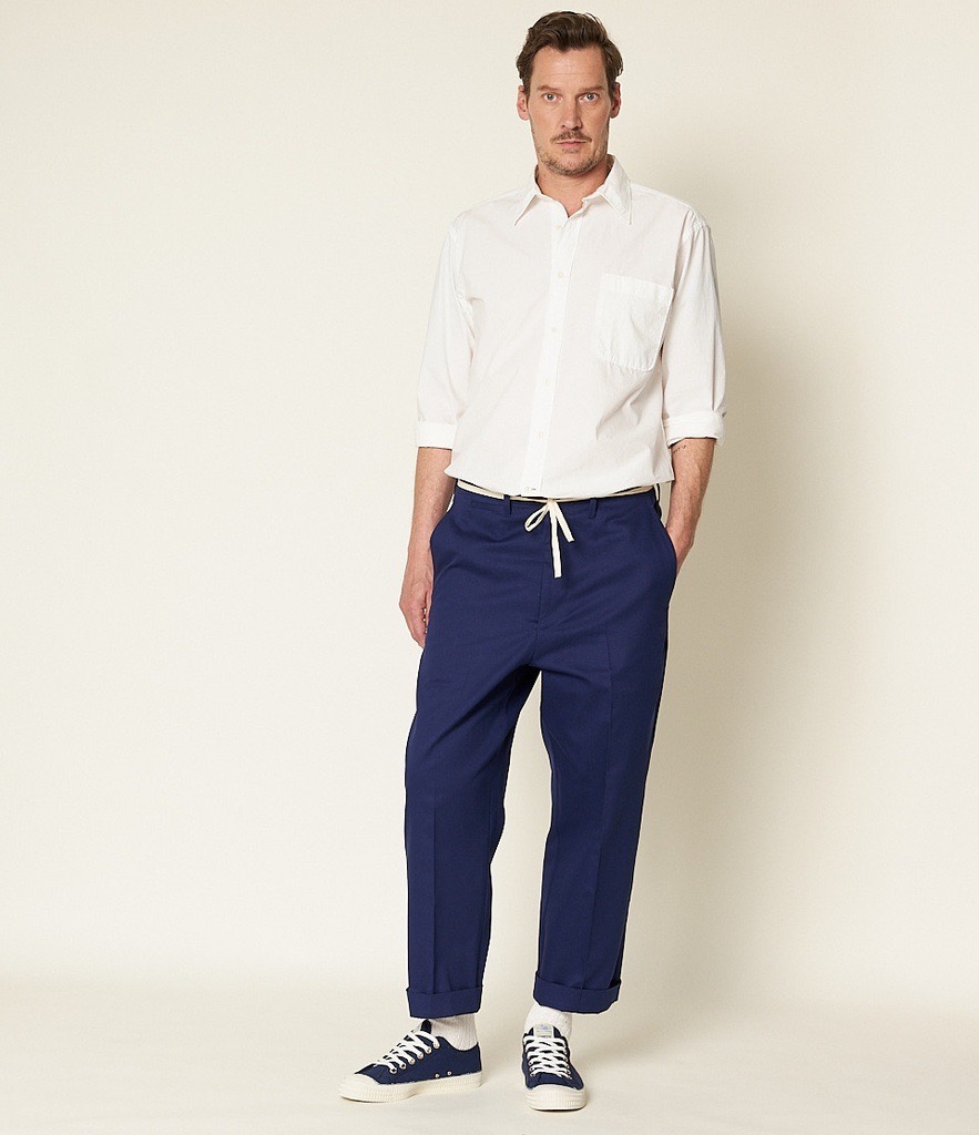 Chino 01 Ink Blue MERZ B.SCHWANEN