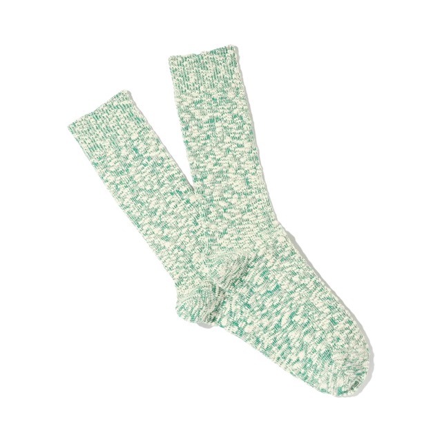 Socks Anonymous Ism Slub Crew Green