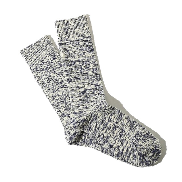 Socks Anonymous Ism Slub Crew NAvy