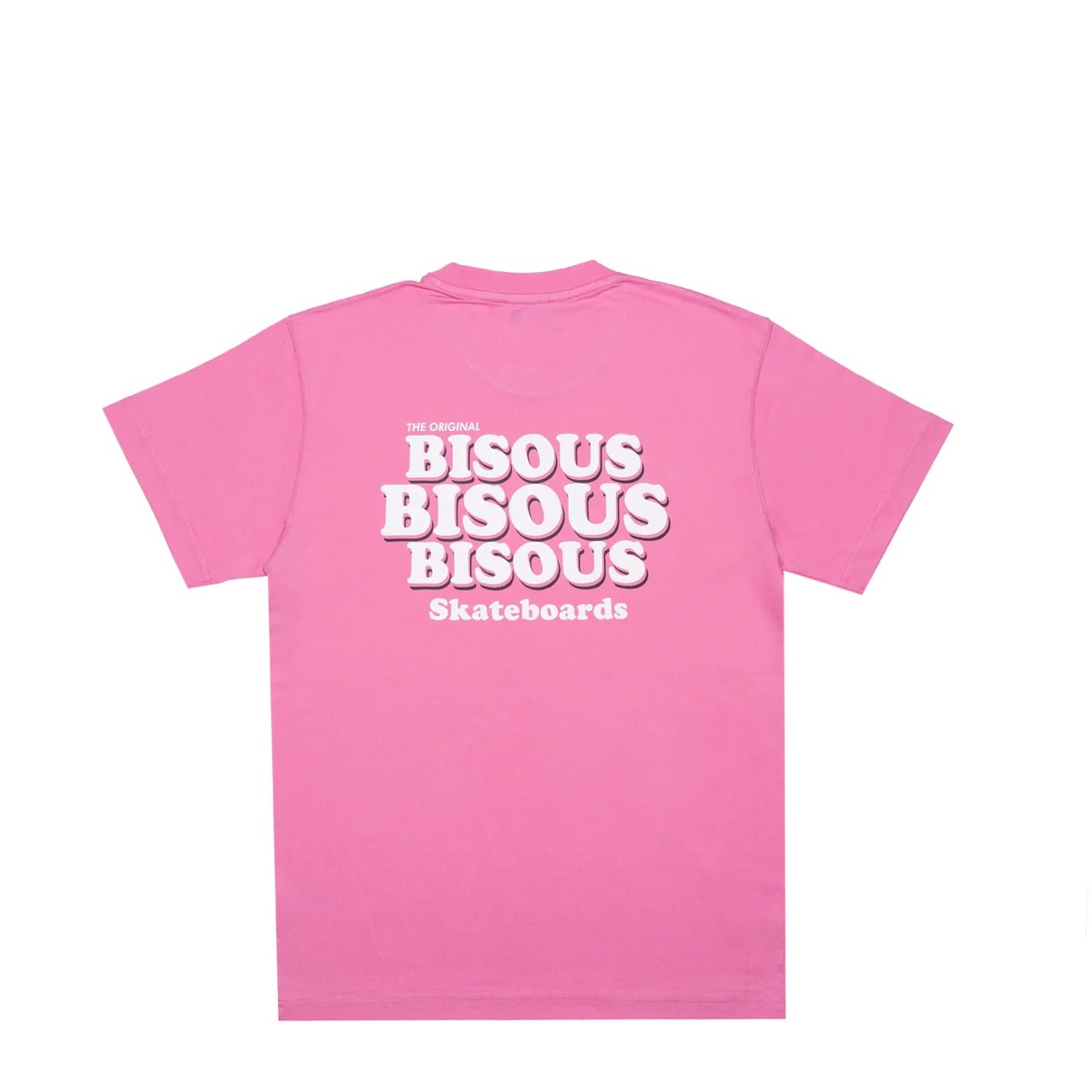 T-Shirt Bisous Skateboard Grease Rose