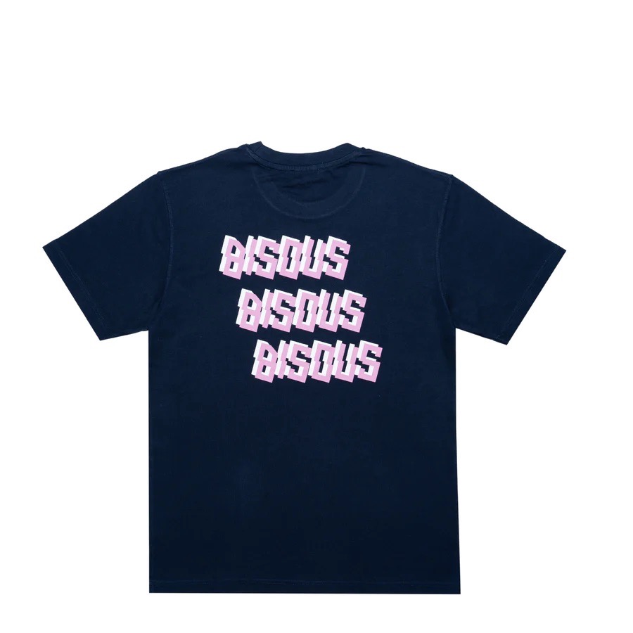 T-Shirt Bisous Skateboard Bisous X3 Navy