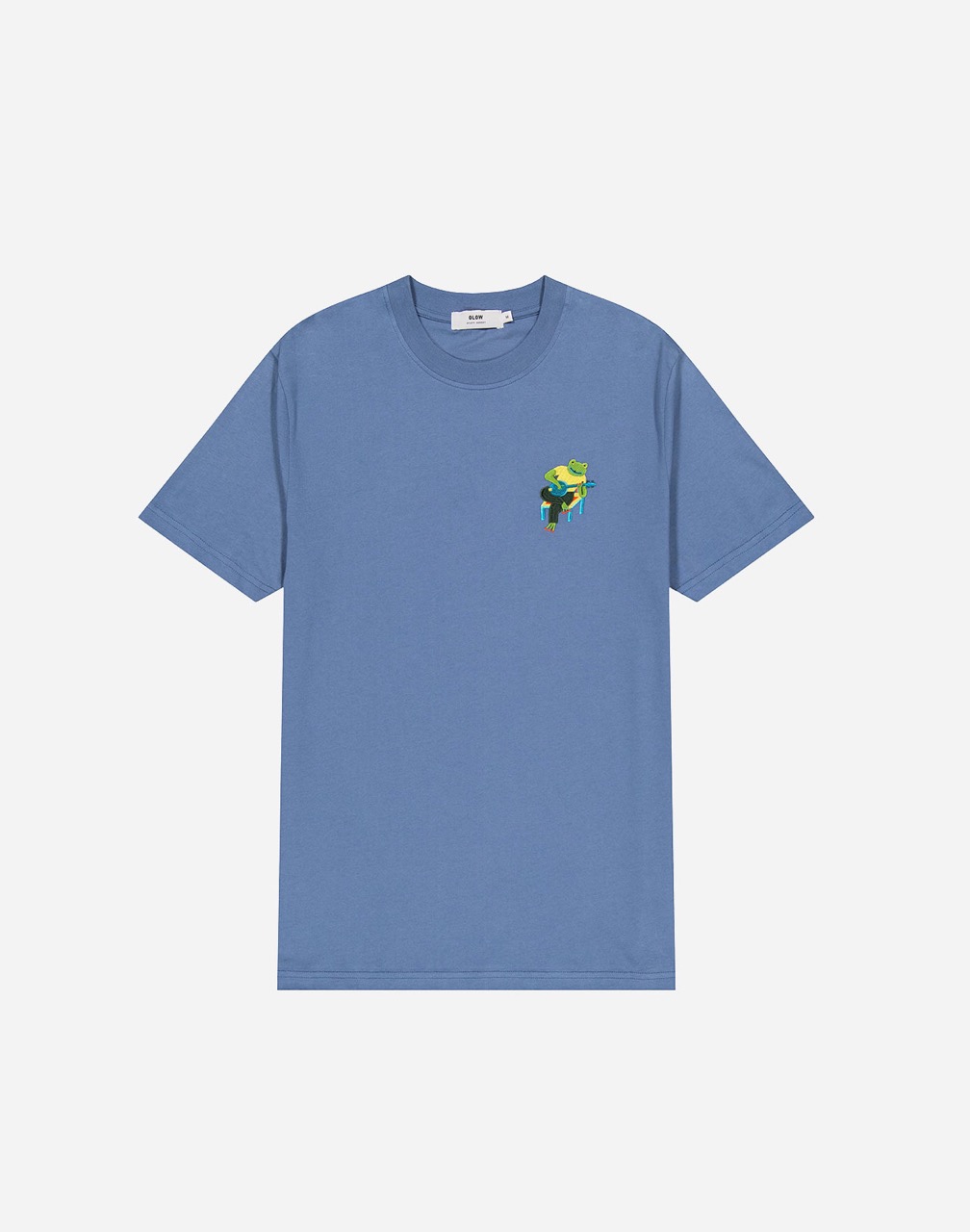 T-Shirt Coton Biologique Bonjo Bleu Cobalt OLOW
