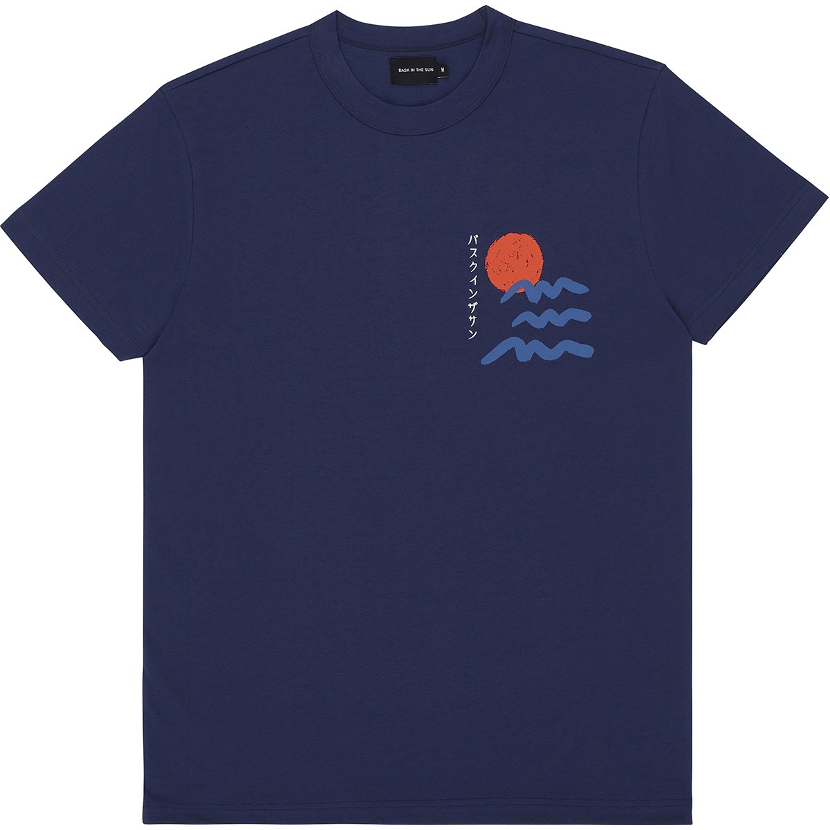 T-Shirt Japon Soleil Bask In The Sun Navy
