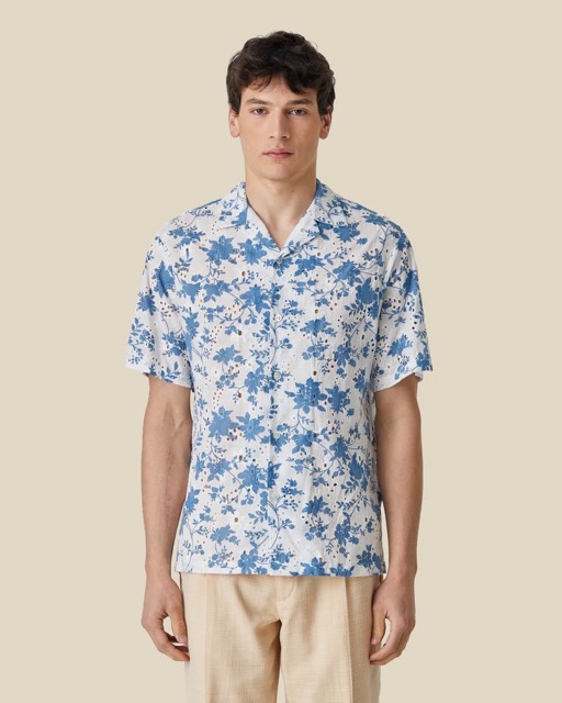 Minho Blue SS Shirt PORTUGUESE FLANNEL
