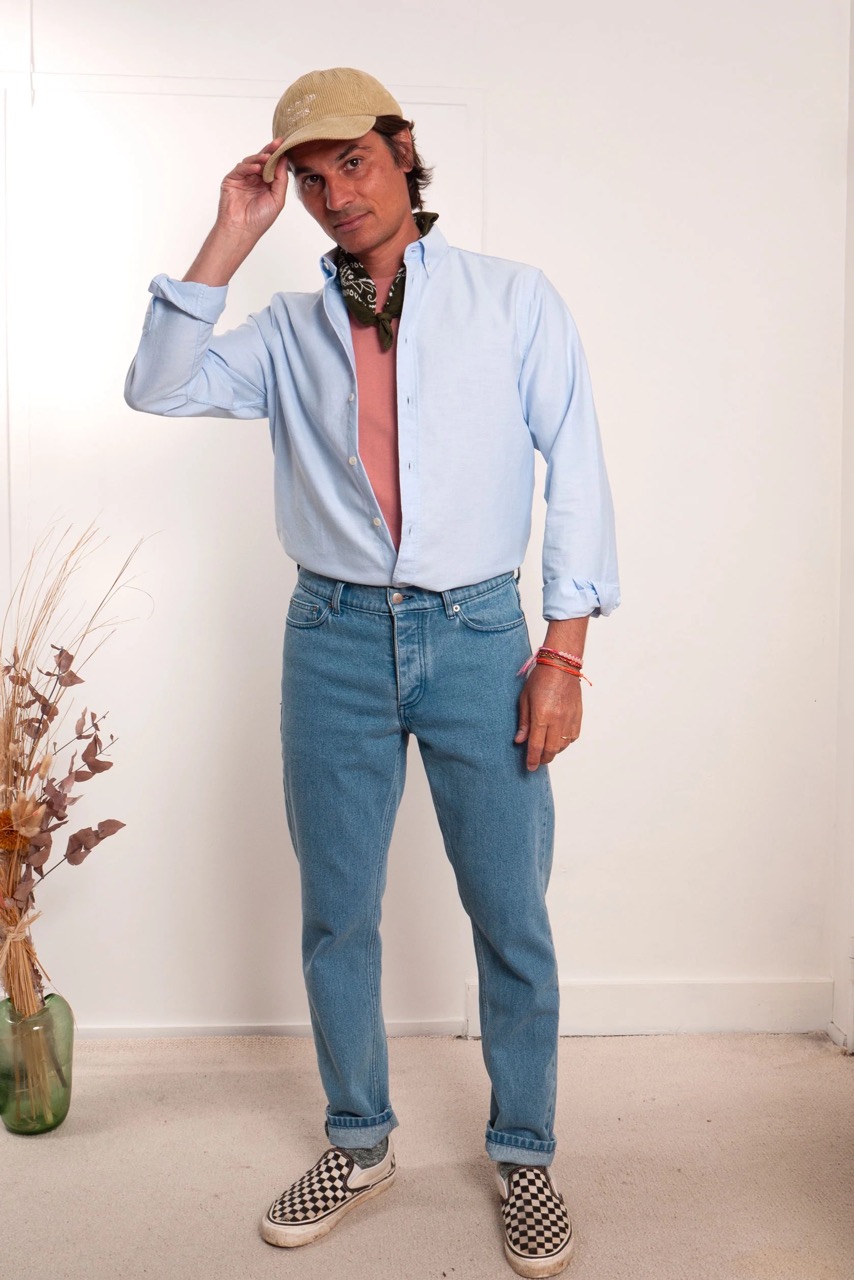 Chemise Oxford CUISSE DE GRENOUILLE