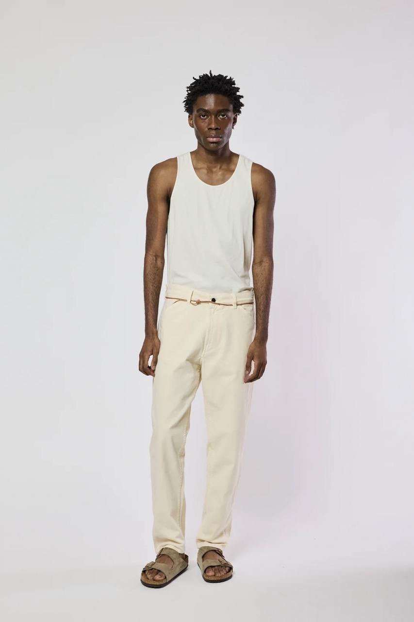 Pantalon Twill Jabali Écru HOMECORE
