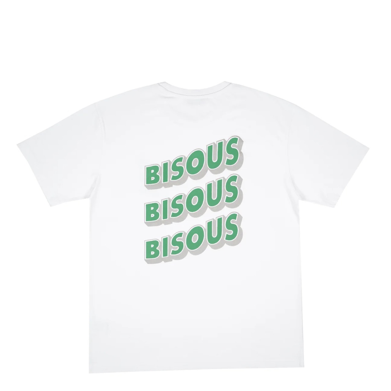 T-Shirt Bisous Sonics White BISOUS SKATEBOARD