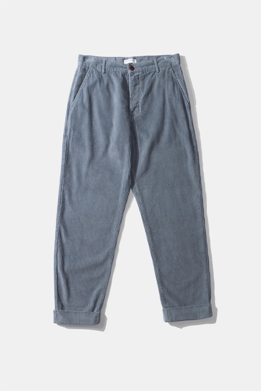 Pantalon en Velours Jorge Steel Blue EDMMOND STUDIOS