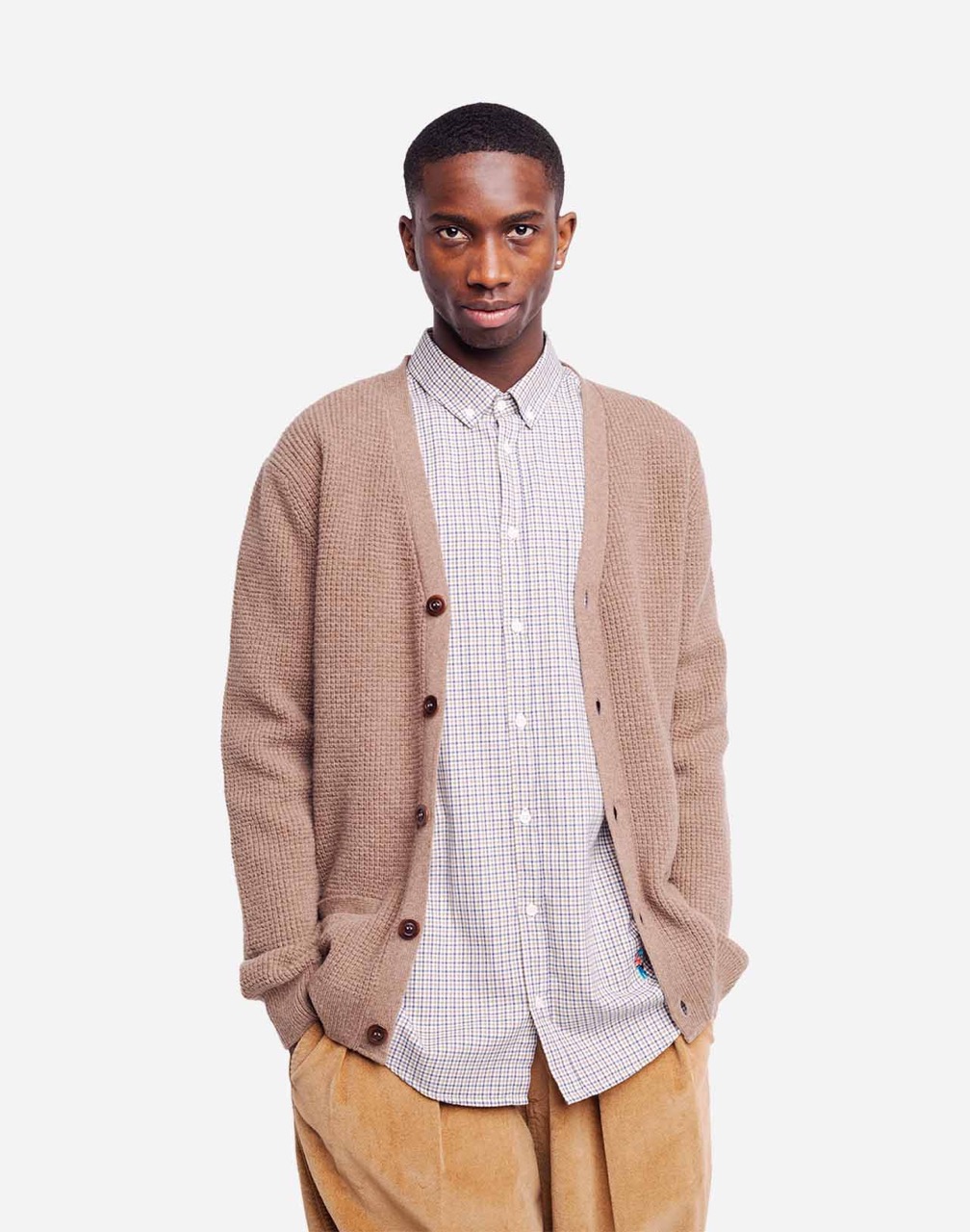 Cardigan Clado Marron Clair OLOW