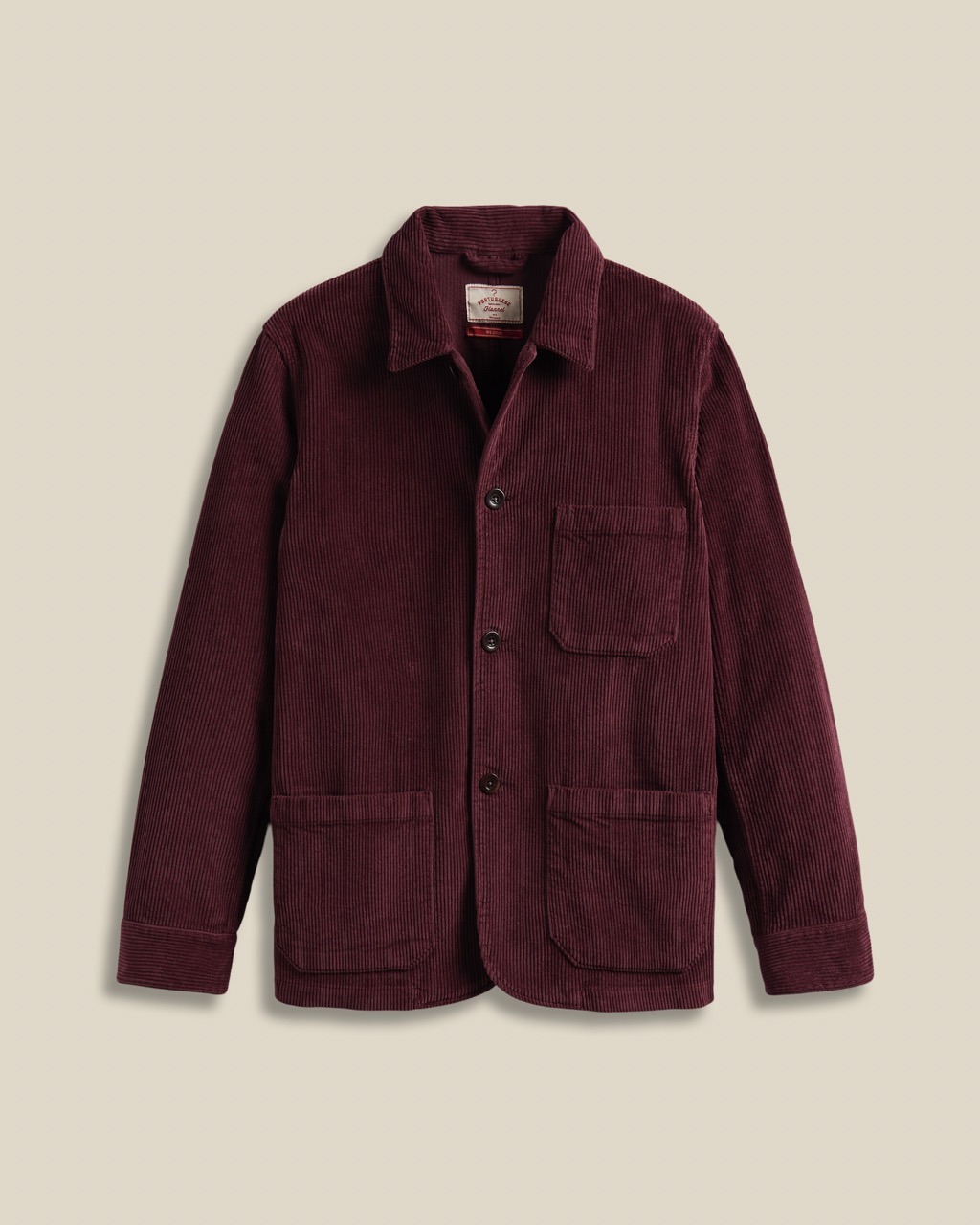 Veste Velours Labura Cord Bordeaux PORTUGUESE FLANNEL
