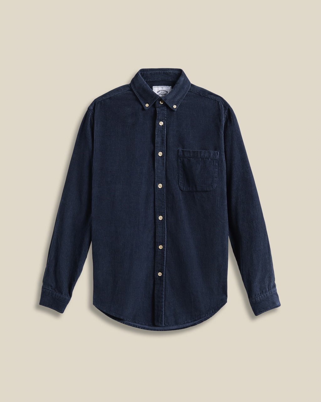 Chemise Velours Lobo Navy PORTUGUESE FLANNEL