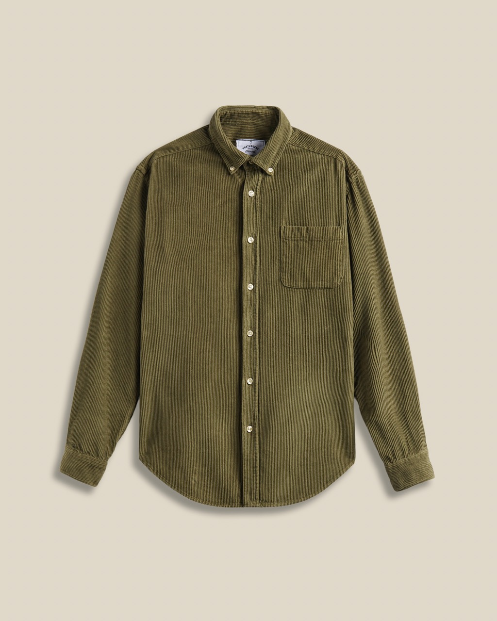 Chemise Velours Lobo Olive PORTUGUESE FLANNEL