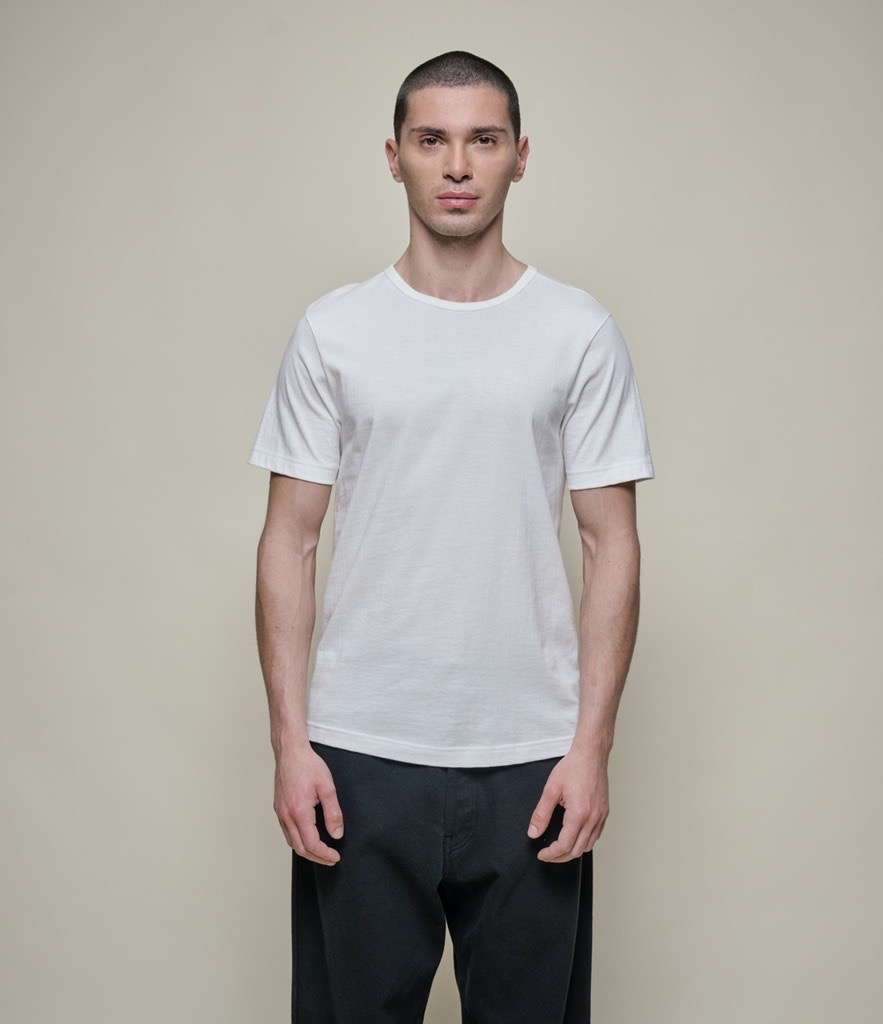 1950s T-Shirt Blanc Good Originals MERZ B.SCHWANEN