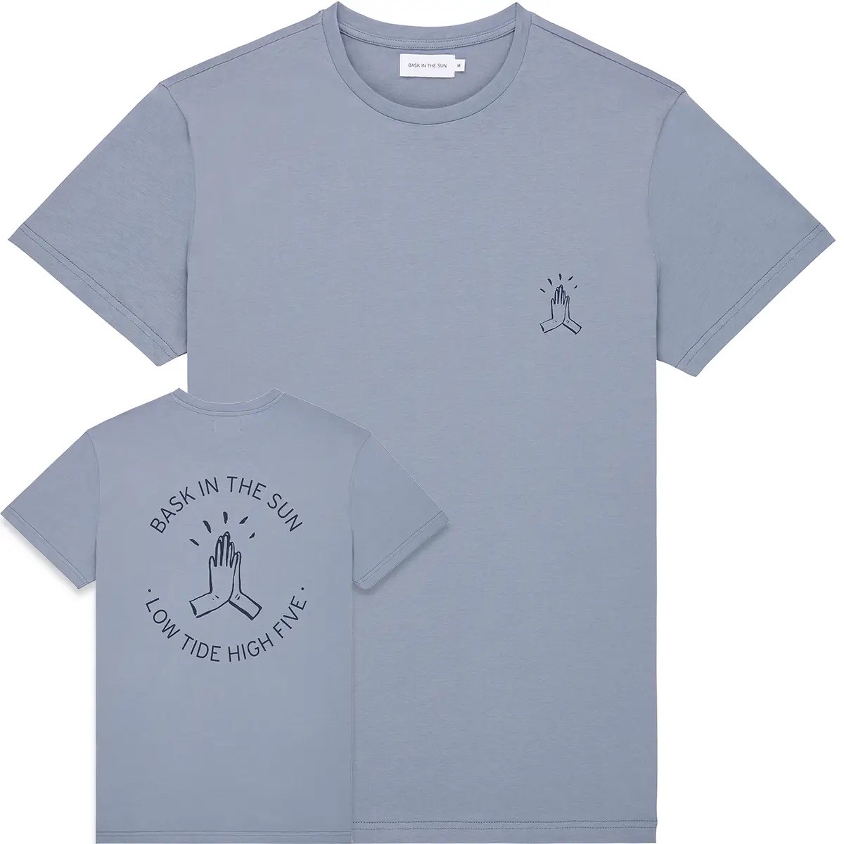 T-Shirt Coton Biologique High Five Storm BASK IN THE SUN