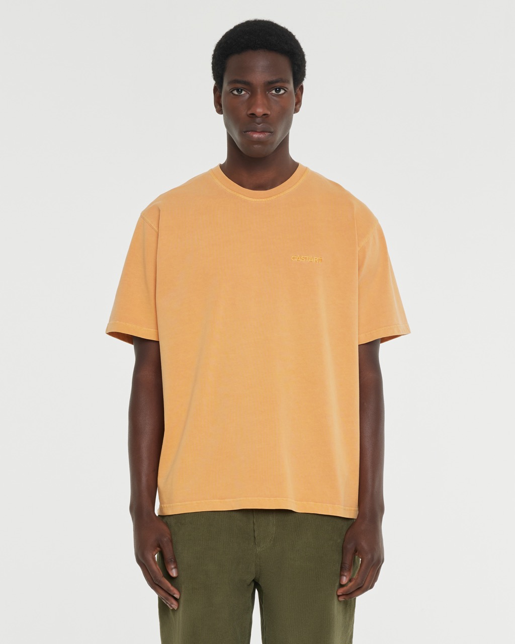 Stonewash T-Shirt Orange CASTART
