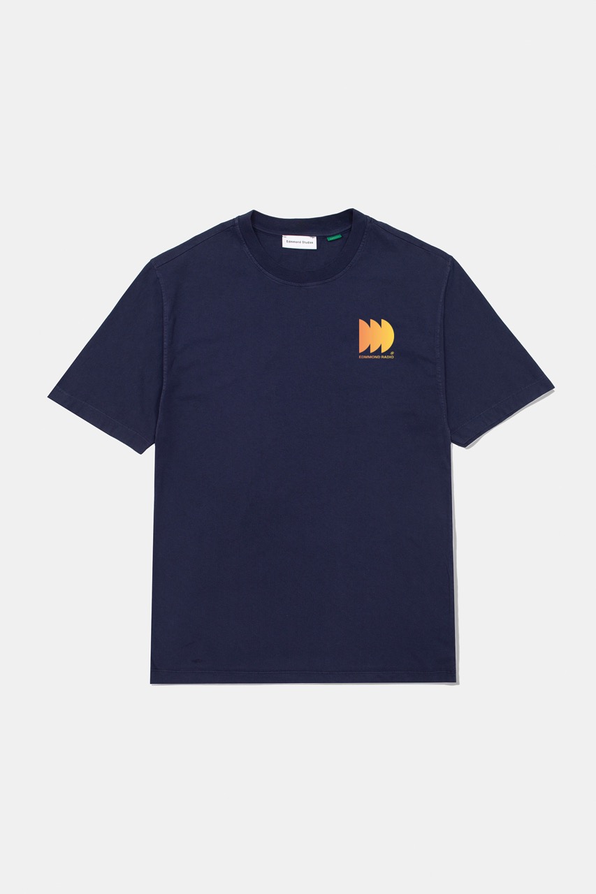 T-Shirt Radio Navy EDMMOND STUDIOS