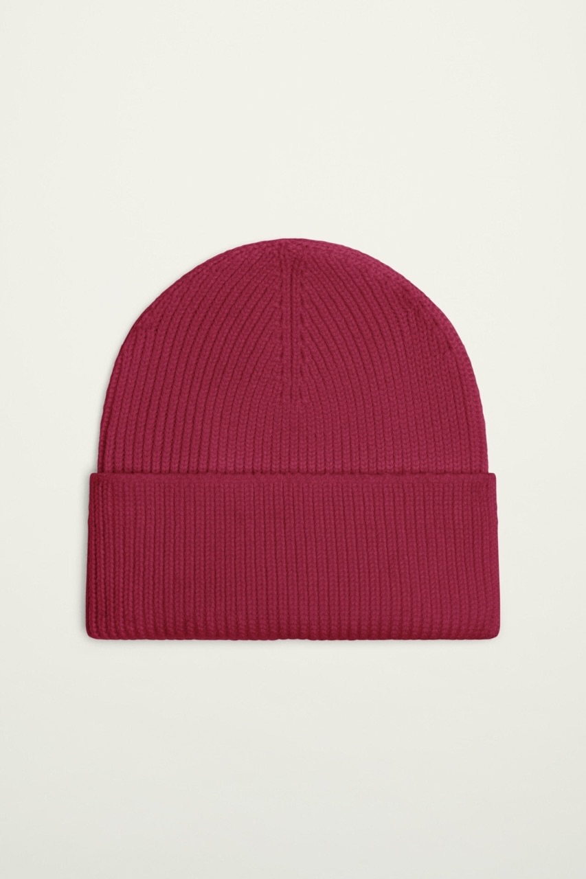 Bonnet Ara Laine Merinos Fuchsia NITTO KNITWEAR