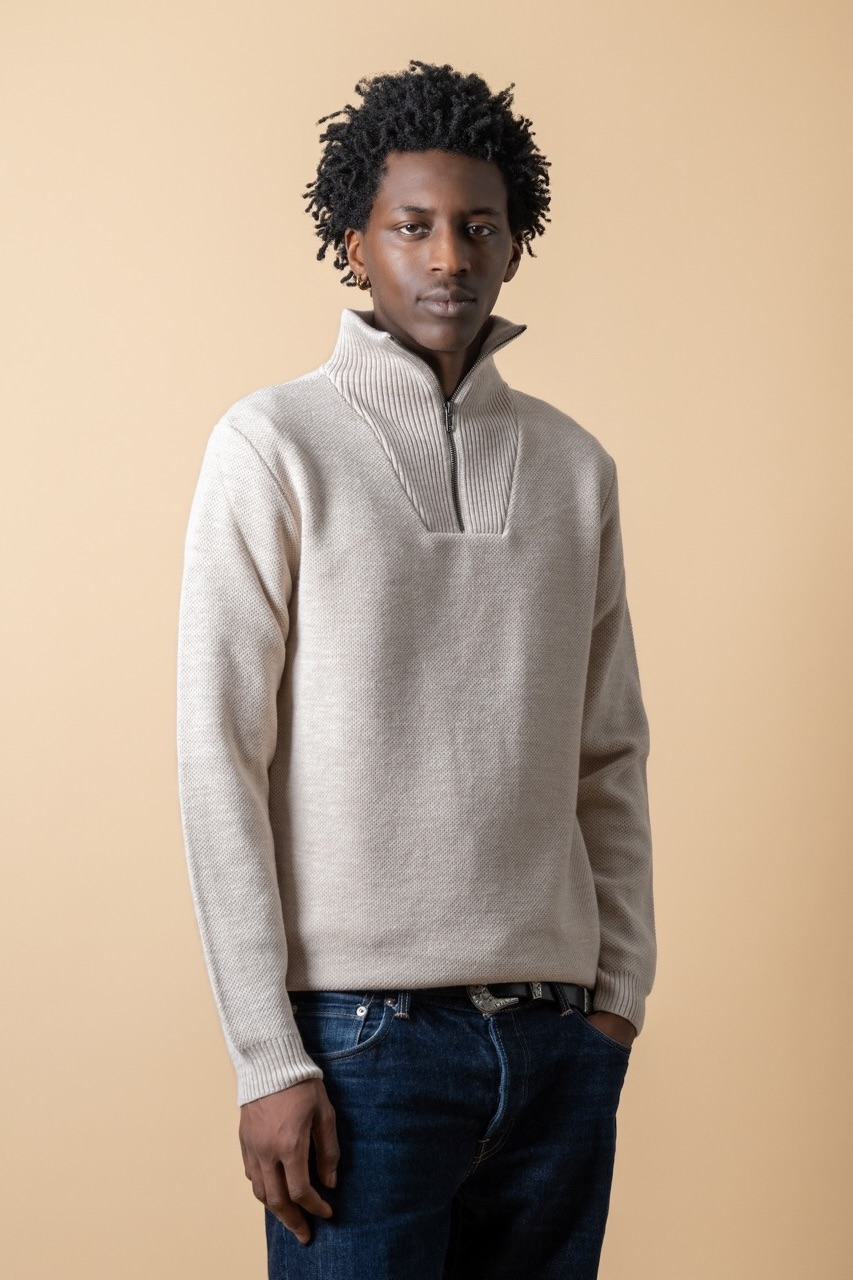 Pull Camionneur Youri Naturel NITTO KNITWEAR