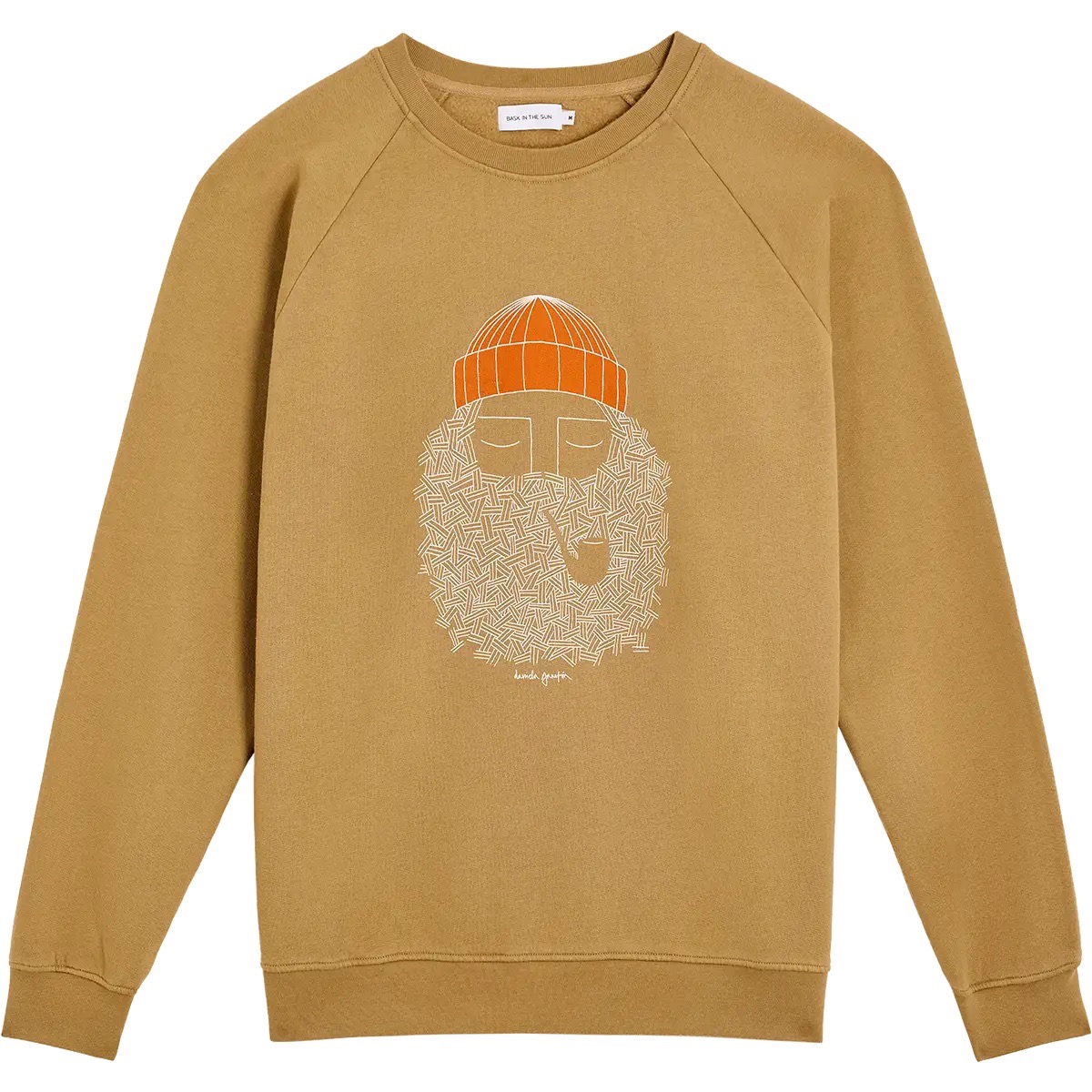 Sweatshirt Coton Biologique Smoking Pipe BASK IN THE SUN