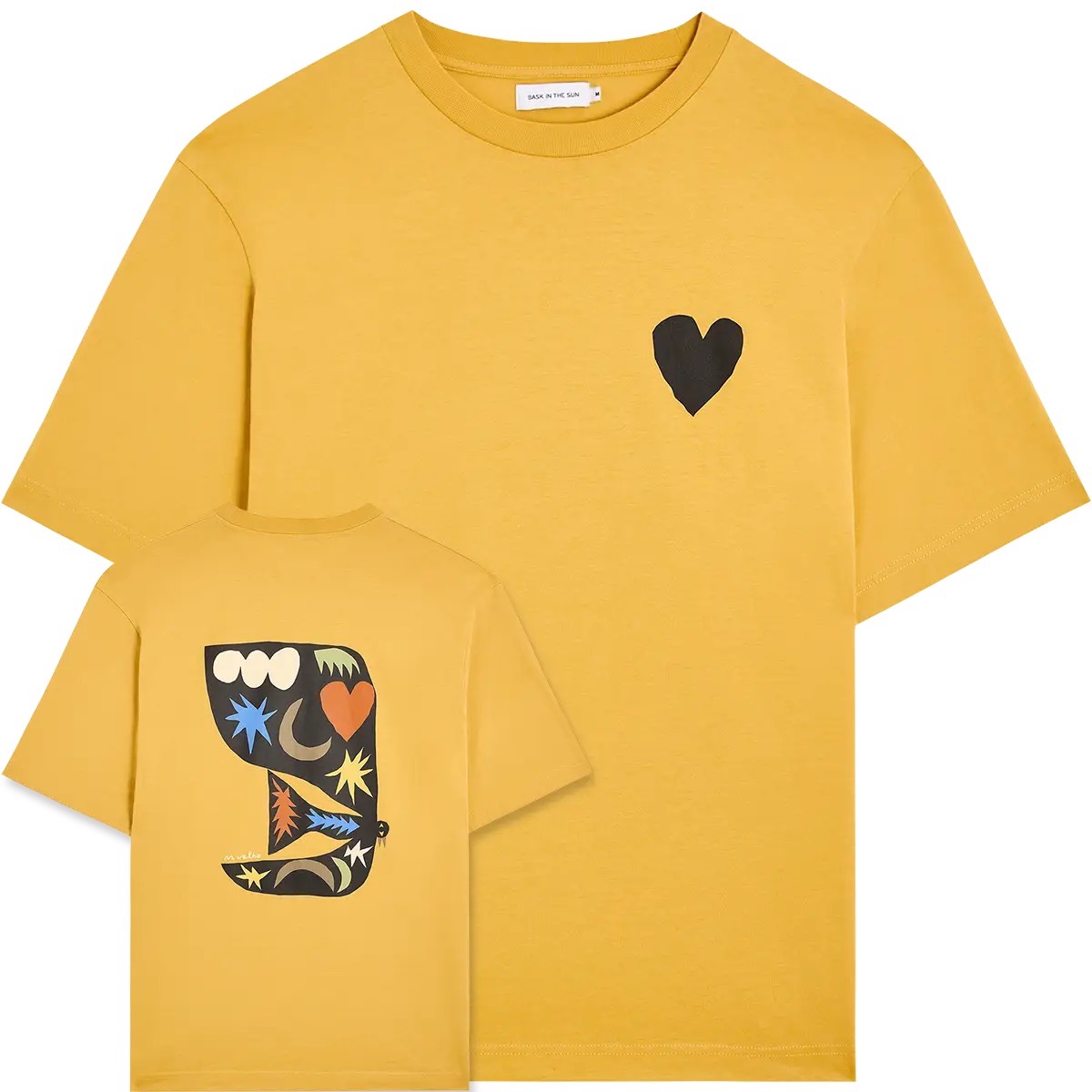 T-Shirt Coton Biologique Jungle Bird BASK IN THE SUN