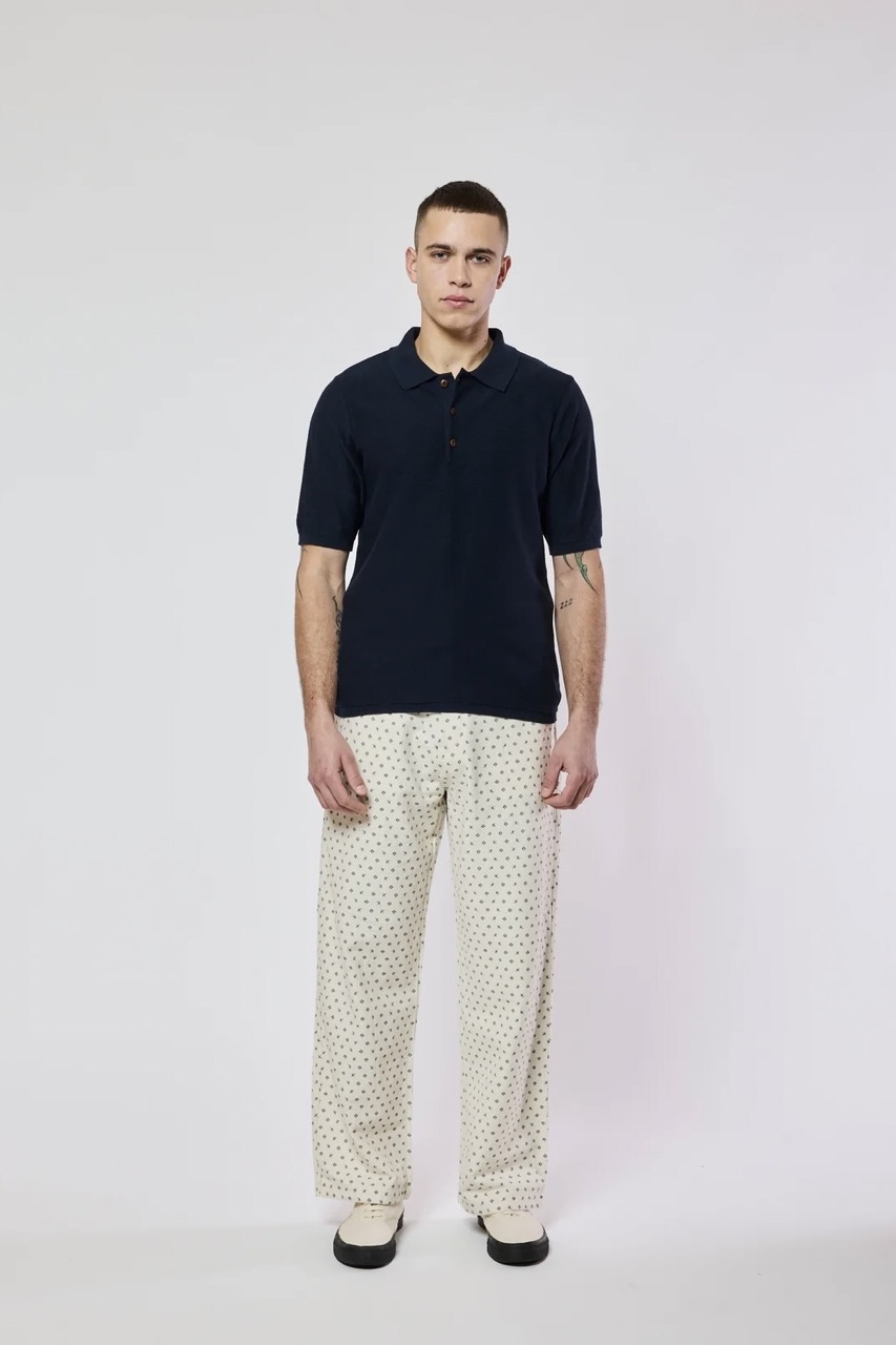 Italo Polo Dark Navy HOMECORE