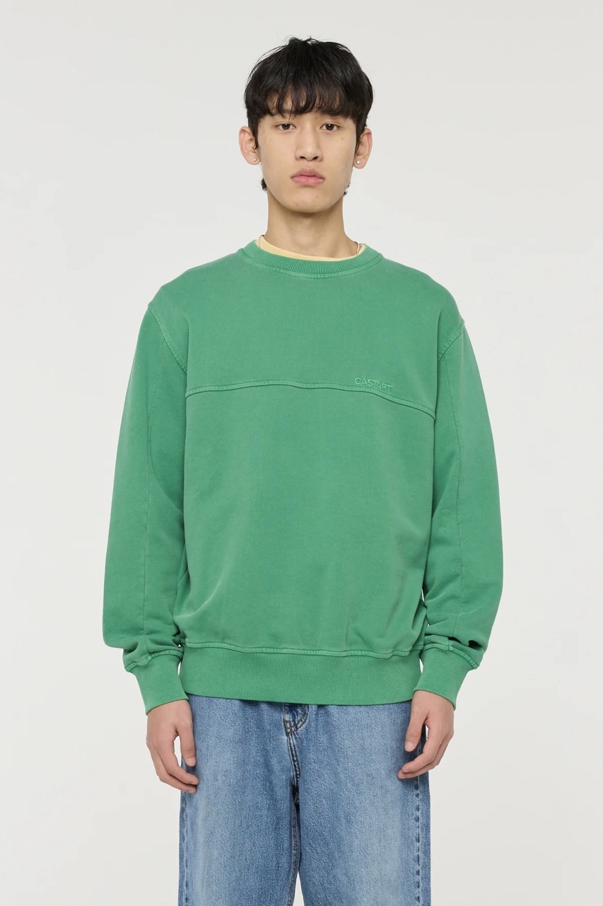 Park Avenue Sweatshirt Bright Green CASTART