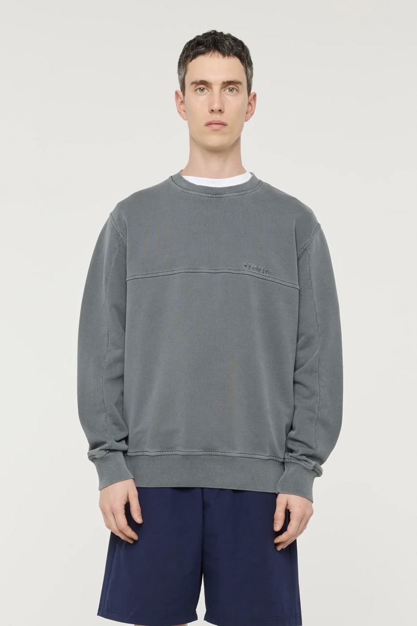 Park Avenue Sweatshirt Washed Black CASTART
