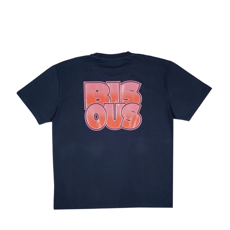T-Shirt Bisous Bubble Navy BISOUS SKATEBOARD