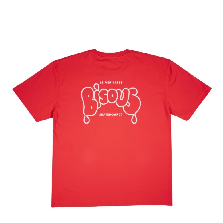 T-Shirt Bisous Grease Red BISOUS SKATEBOARD