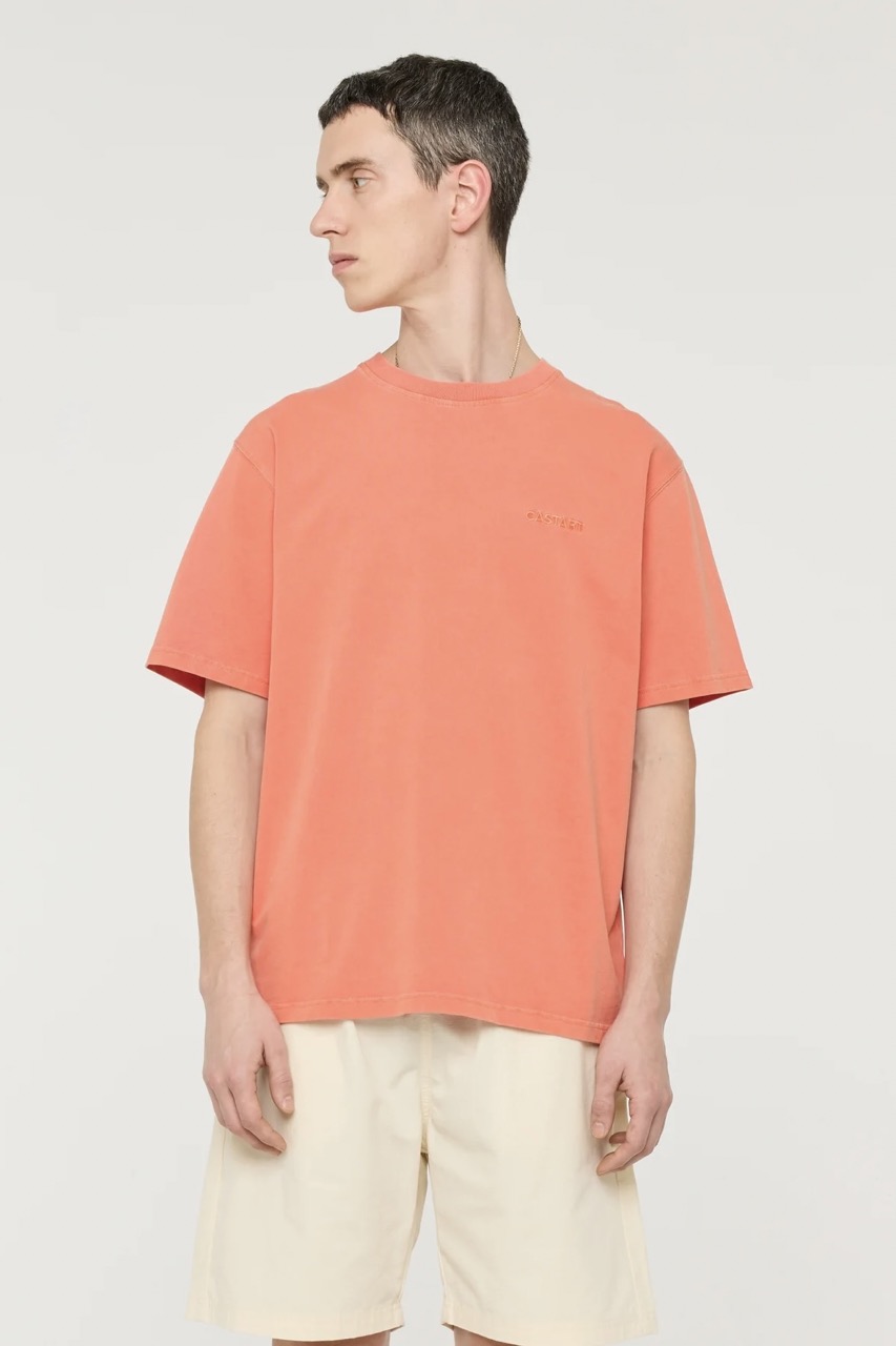 Stonewash T-Shirt Bright Orange CASTART