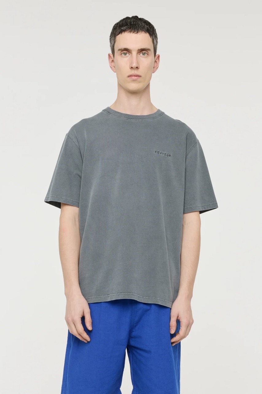 Stonewash T-Shirt Washed Black CASTART