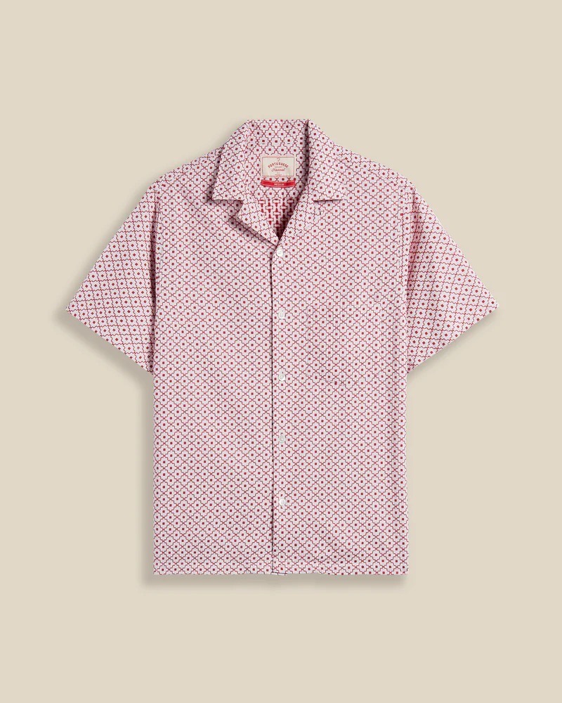 Chemise Manches Courtes Tile PORTUGUESE FLANNEL