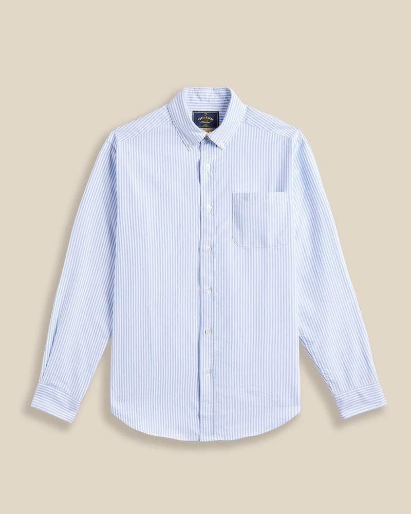 Chemise Belavista Stripe Blue PORTUGUESE FLANNEL