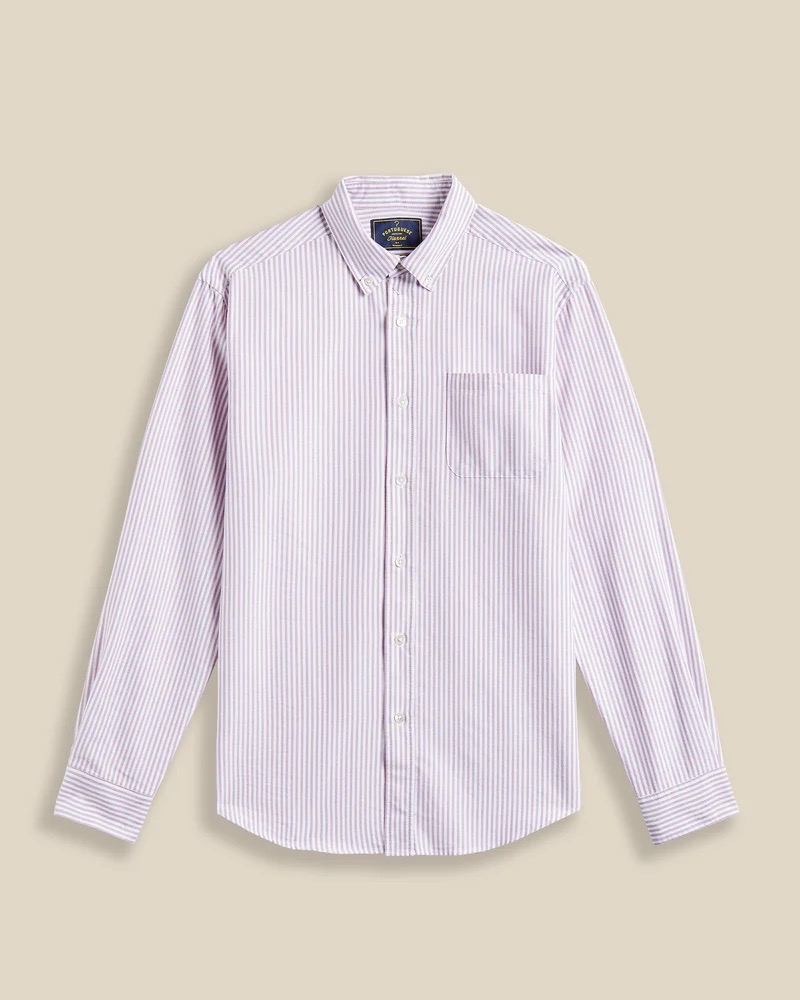 Chemise Belavista Stripe Bordeaux PORTUGUESE FLANNEL