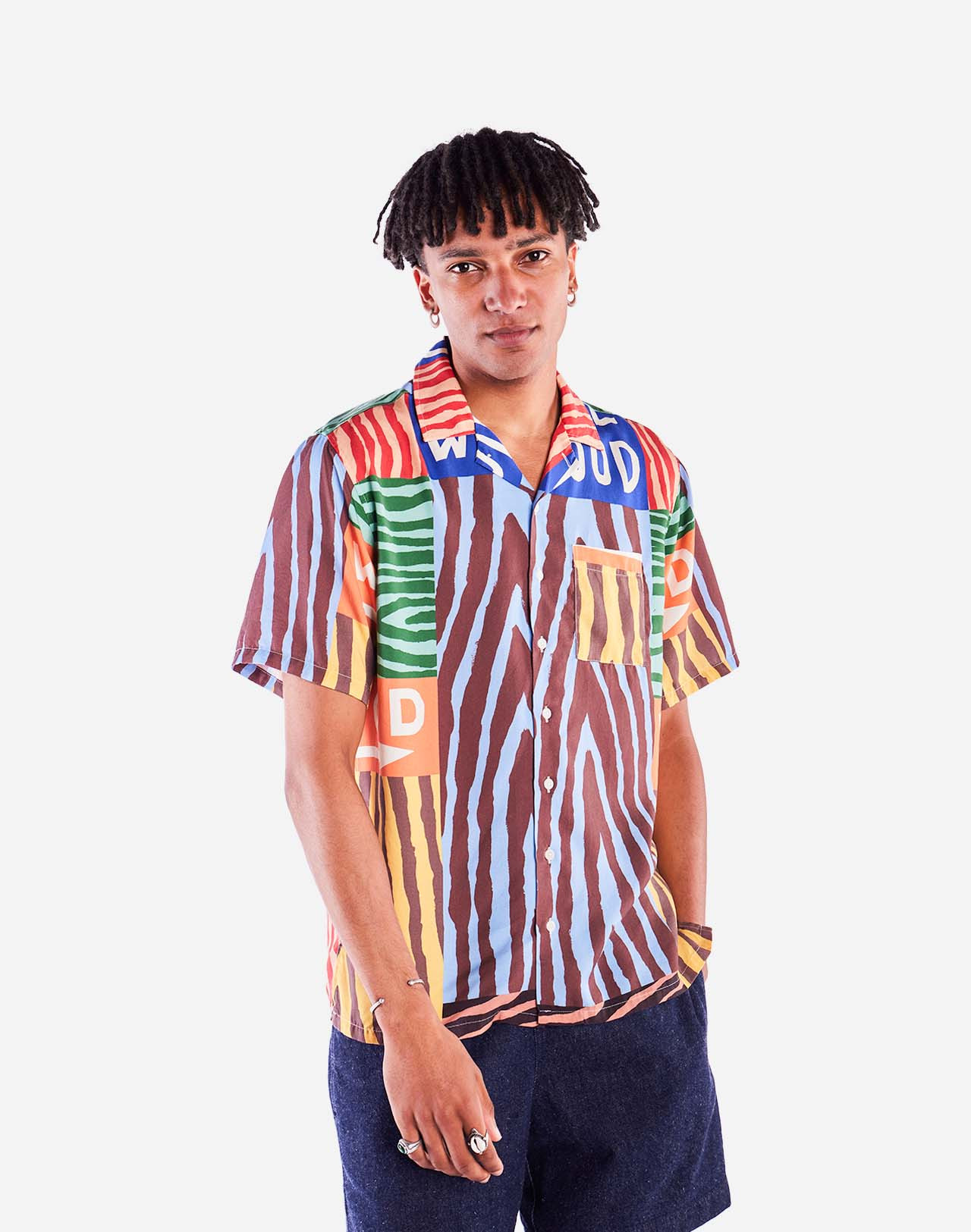 Chemise Manches Courtes Aloha Firewood OLOW