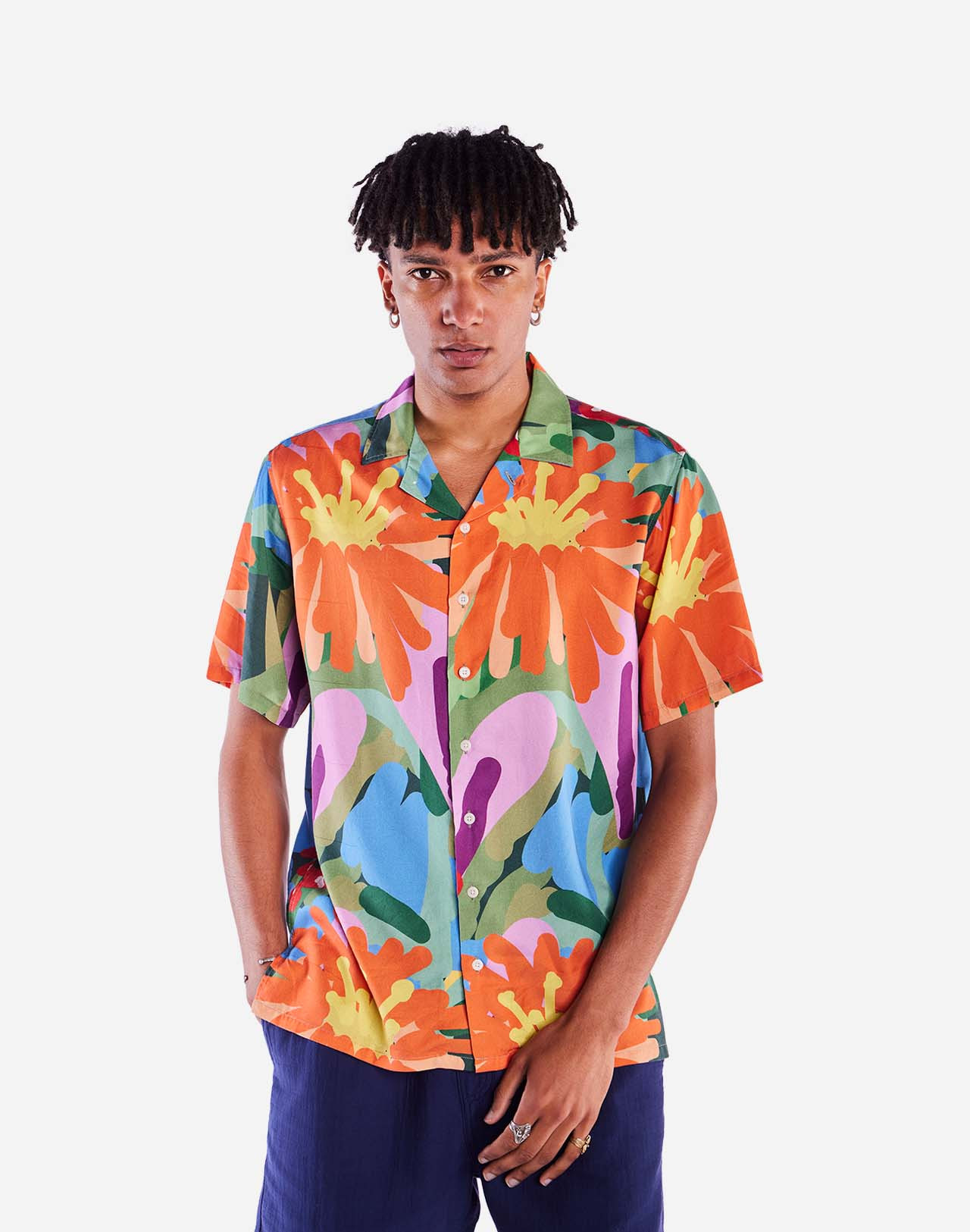 Chemise Manches Courtes Aloha Wildflowers OLOW