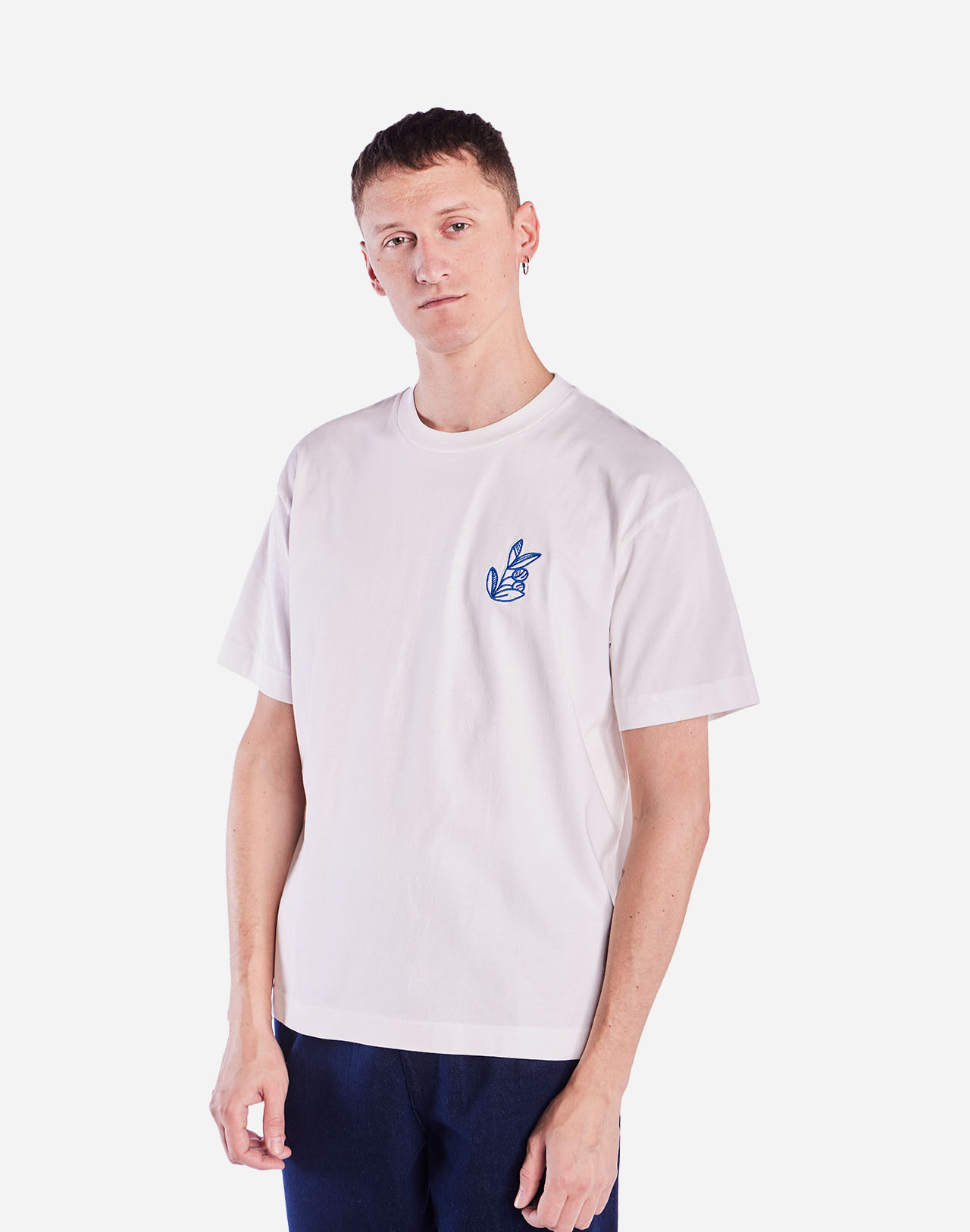 T-Shirt Olea Ecru Coupe Ample OLOW
